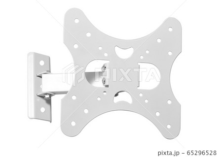 White bracket for TV on a white White bracket for TV on a white 65296528