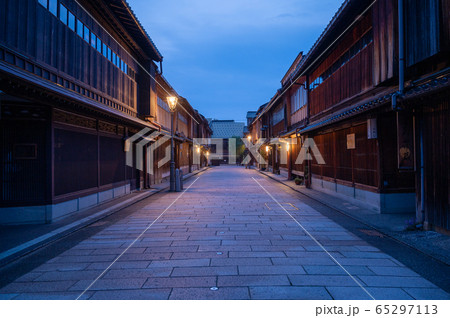 ひがし茶屋街 石川県金沢市 ひがし茶屋街 石川県金沢市 65297113