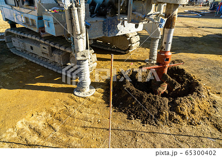 柱状改良 地盤補強工事 施工管理 柱状改良 地盤補強工事 施工管理 65300402