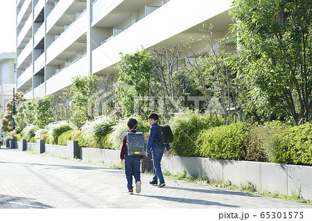 小学生　登校　下校 65301575