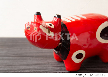 赤べこ 郷土玩具 東北土産 赤べこ 郷土玩具 東北土産 65308549