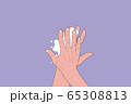 Washing Hands For Daily Personal Care 65308813
