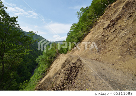 山奥へ続く林道(北海道・日高) 山奥へ続く林道(北海道・日高) 65311698