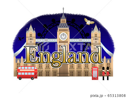 Logo Of London The City From England A のイラスト素材