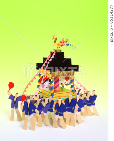 祭り神輿のイラスト素材