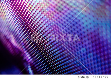 CloseUp LED blurred screen. LED soft focus CloseUp LED blurred screen. LED soft focus 65314755