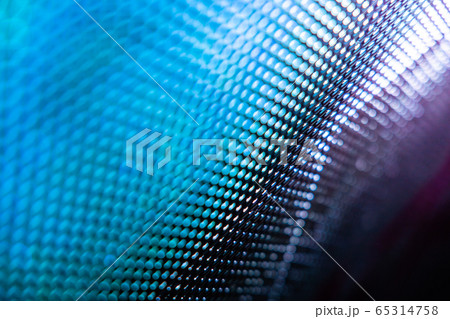 CloseUp LED blurred screen. LED soft focus CloseUp LED blurred screen. LED soft focus 65314758