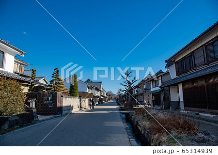 長野県　東御市　海野宿の町並み 65314939