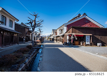 長野県 東御市 海野宿の町並み 長野県 東御市 海野宿の町並み 65316625