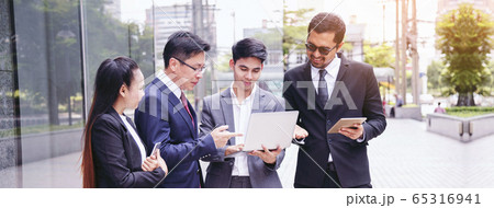 Banner template Partner Business Trust Teamwork 65316941