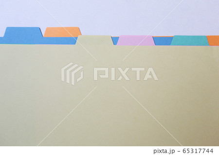 昔ながらのファイルインデックス 65317744