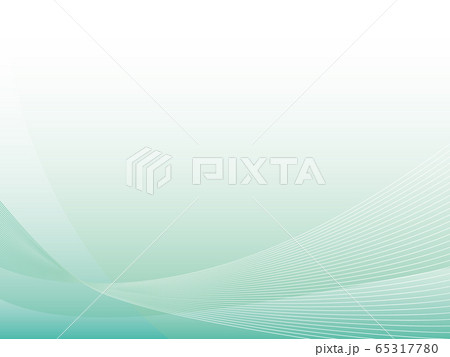 抽象 ライン 背景 青緑２のイラスト素材