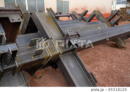 鉄骨工事　加工　組立て 65318120