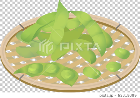 毛豆籃的插圖 毛豆籃的插圖 65319399