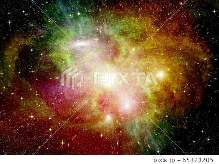 galaxy in a free space. 3D rendering galaxy in a free space. 3D rendering 65321205