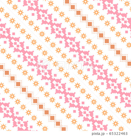 Seamless Abstract pattern on embroidery design for home wall decor. Seamless Abstract pattern on embroidery design for home wall decor. 65322463