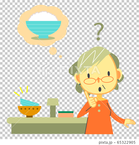 高級女性癡呆症我應該吃米飯嗎？ 65322905