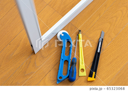 網戸の張替え DIY 網戸の張替え DIY 65323068