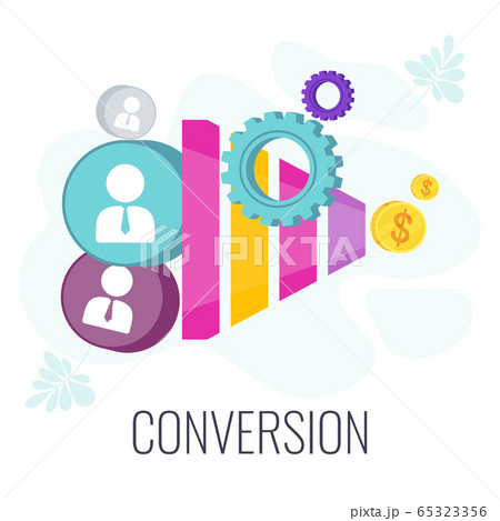 Conversion Rate optimization. Potential customer becoming an actual customer. Conversion Rate optimization. Potential customer becoming an actual customer. 65323356