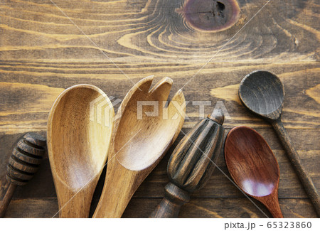 Wooden cutlery kitchen ware Wooden cutlery kitchen ware 65323860