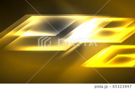 Dynamic neon shiny abstract background. Trendy abstract layout template for business or technology presentation, internet poster or web brochure cover, wallpaper Dynamic neon shiny abstract background. Trendy abstract layout template for business or technology presentation, internet poster or web brochure cover, wallpaper 65323947