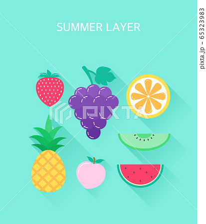 夏 季節 コレクション 65323983