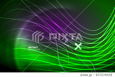 Abstract background - neon line design for Wallpaper, Banner, Background, Card, Book Illustration, landing page Abstract background - neon line design for Wallpaper, Banner, Background, Card, Book Illustration, landing page 65324928