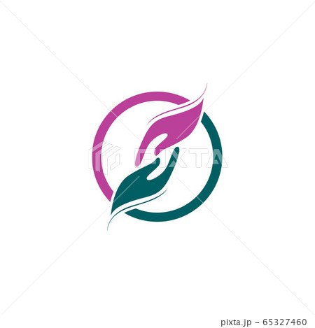 Hand Care Logo Template vector icon Business - Hand Care Logo Template vector icon Business - 65327460