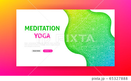 Meditation Yoga Landing Page 65327888