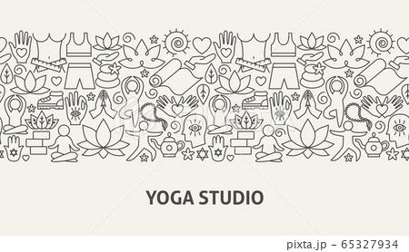 Yoga Studio Banner Concept 65327934