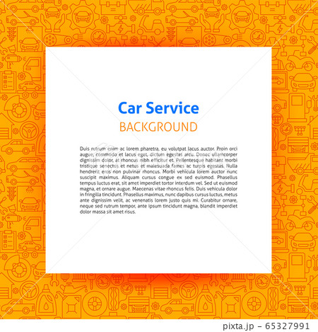 Car Service Paper Template 65327991