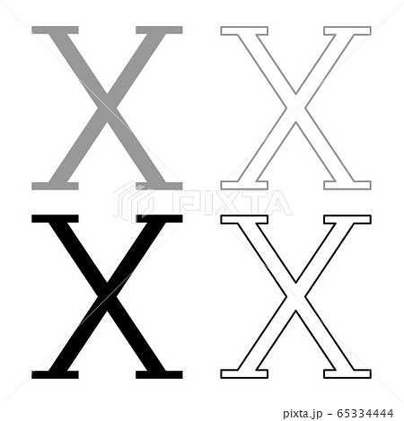 Chi greek symbol capital letter uppercase font  65334444