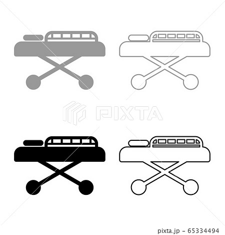 Medical bed Couch patient Hospital gurney  65334494