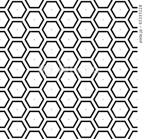 Seamless geometric hexagons honeycomb pattern. 65335228