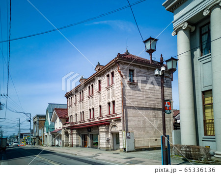 江戸末期から明治期に栄えていた歴史的ロマンを感じるレトロな趣の七日町通り創業300年石造の白木屋資料 江戸末期から明治期に栄えていた歴史的ロマンを感じるレトロな趣の七日町通り創業300年石造の白木屋資料 65336136