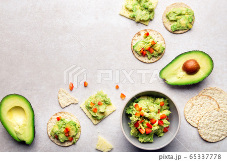 Healthy Gluten Free Snacks with avocado Healthy Gluten Free Snacks with avocado 65337778