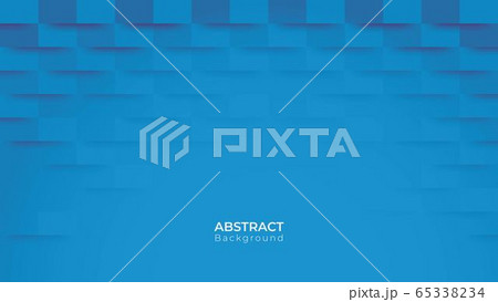 Abstract modern square background. blue geometric 65338234