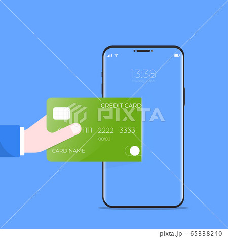 Online payment with mobile application technology. 65338240