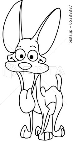 outlined miniature pinscher outlined miniature pinscher 65338387
