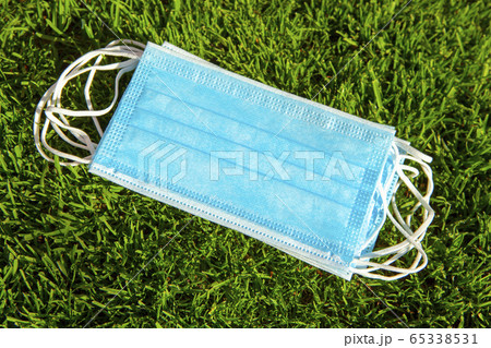image of mask grass background image of mask grass background 65338531