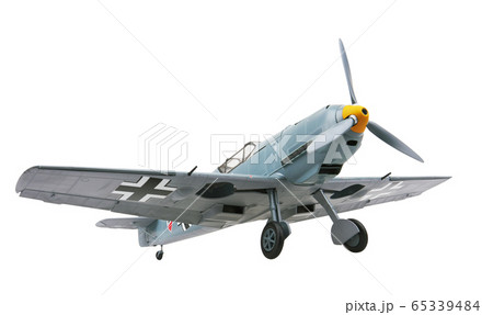 Messerschmitt 109E-3 aeroplane. Model 65339484