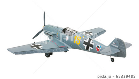 Messerschmitt 109E-3 aeroplane. Model 65339485
