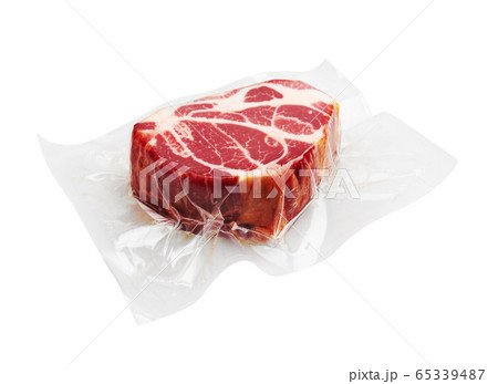 Fresh Raw Meat in package 65339487