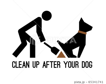 Clean up after your dog Clean up after your dog 65341741