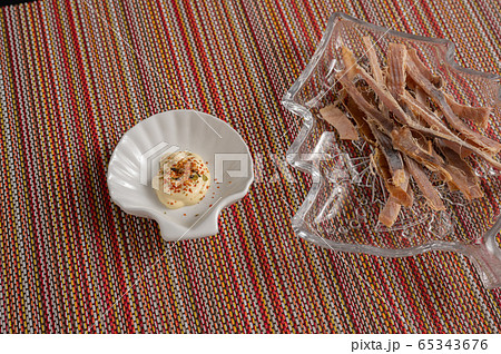 酒の肴スルメ 65343676