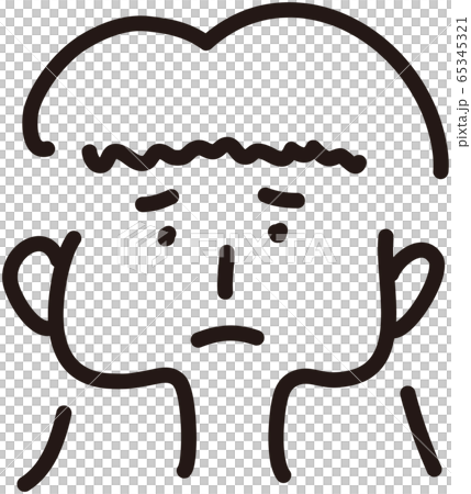 手描きの人物イラスト 65345321