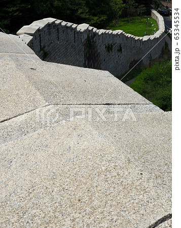 階段 城 城壁 65345534