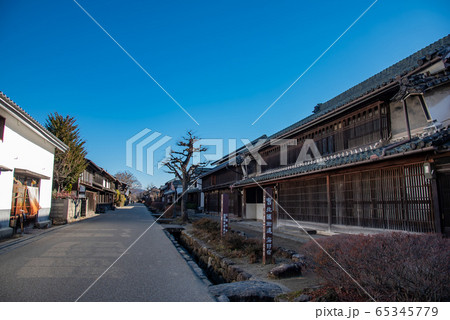 長野県 東御市 海野宿の町並み 長野県 東御市 海野宿の町並み 65345779
