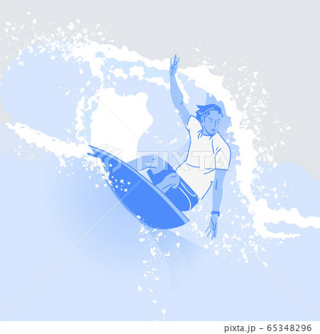 Dynamic sports, Various sports players illustration 034 65348296