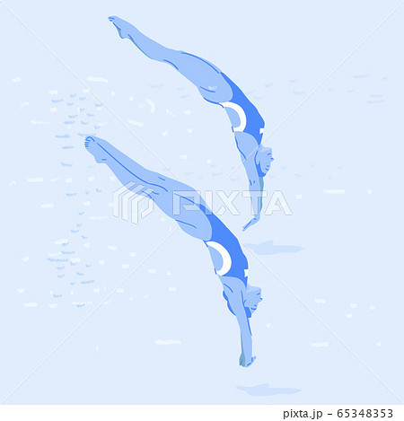 Dynamic sports, Various sports players illustration 065 65348353
